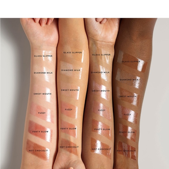 BRAND NEW FENTY GLOW LIPGLOSS (Fenty Glow (shimmering rose ) - Picture 3 of 3